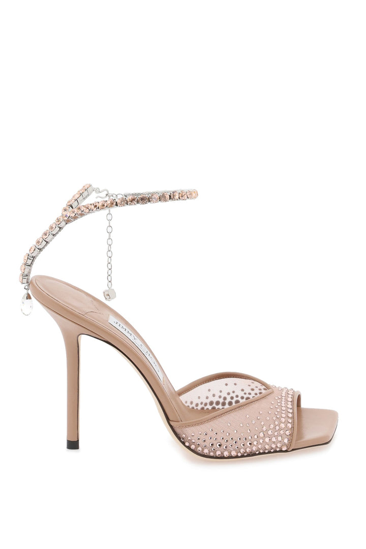 Shoes - Jimmy Choo Saeda 100 Sandals - 241516NSD000010 - BALPC - 41 - Ask Me Wear