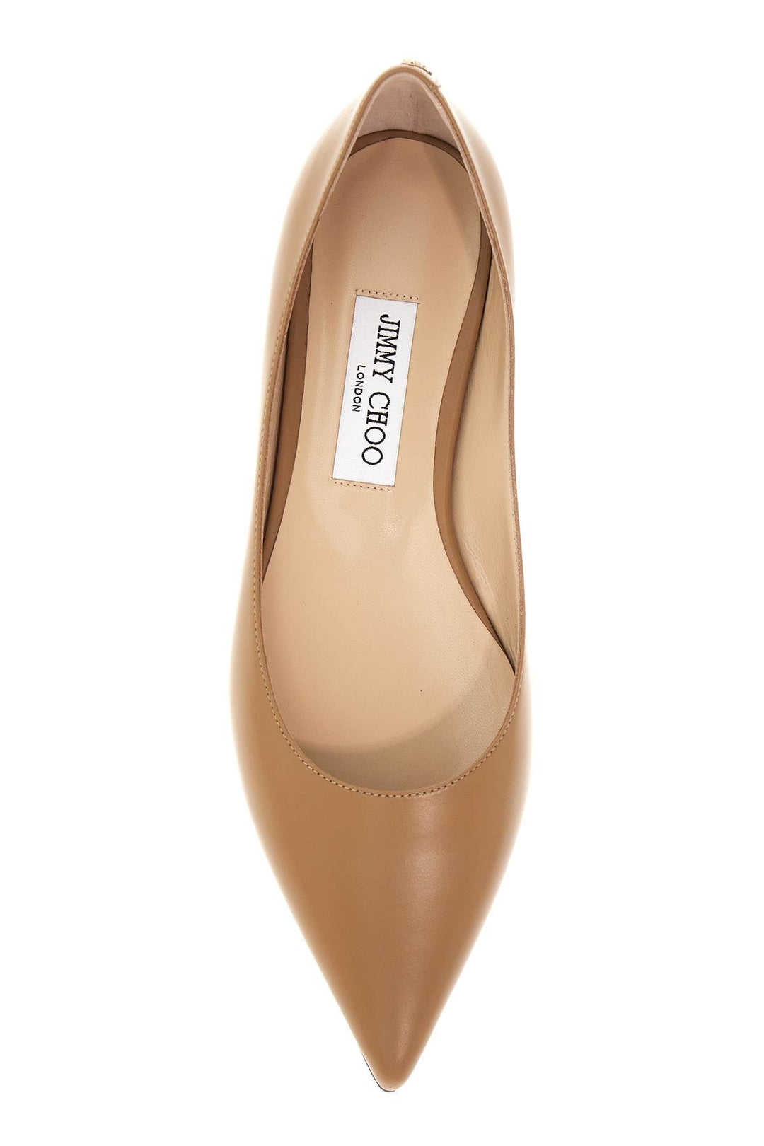 Shoes - Jimmy Choo Smooth Leather Love Ballerina Flats - 242516NFL000007 - A0036 - 36 - Ask Me Wear