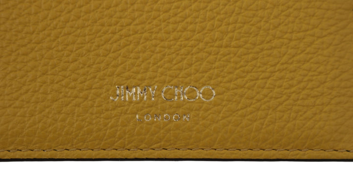  - Jimmy Choo Sunshine Yellow Leather Card Holder - 194611097839 - Ask Me Wear