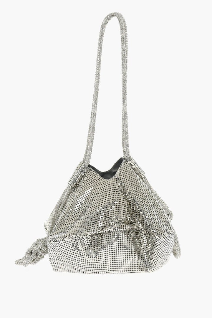 Other - Kara Holographic Effect Bucket Bag with Rhinestones Embellished H - 958000007911 - Ask Me Wear