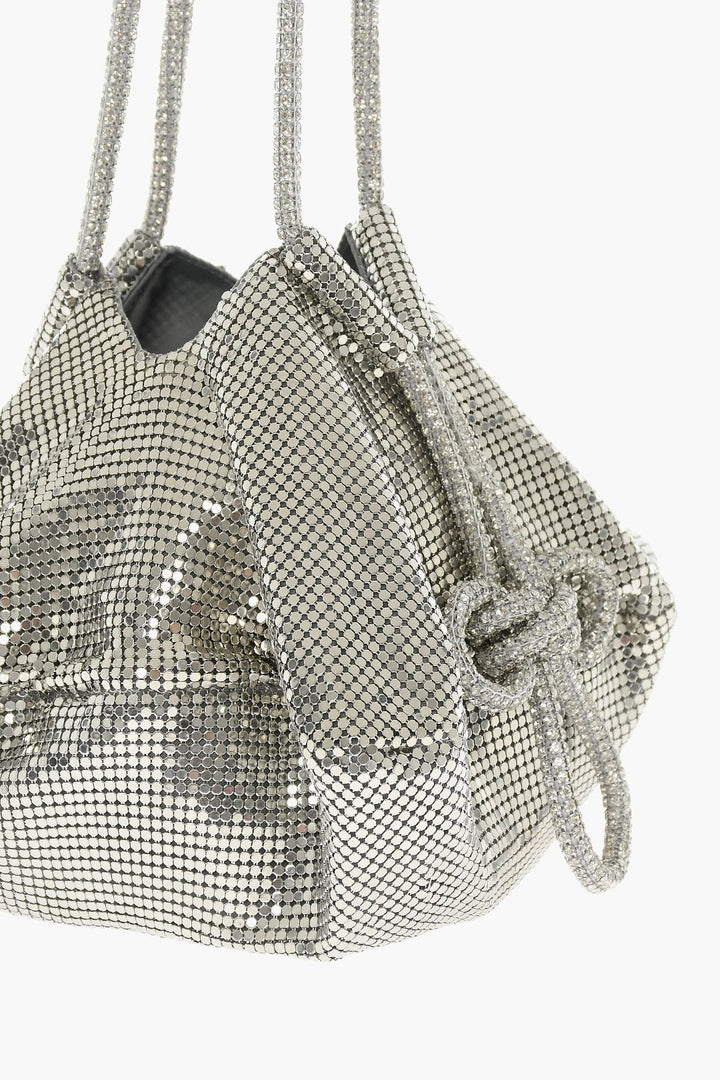 Other - Kara Holographic Effect Bucket Bag with Rhinestones Embellished H - 958000007911 - Ask Me Wear