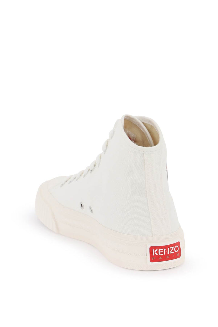 Shoes - Kenzo Canvas High - Top Sneakers - 241416NSN000002 - 01 - 36 - Ask Me Wear