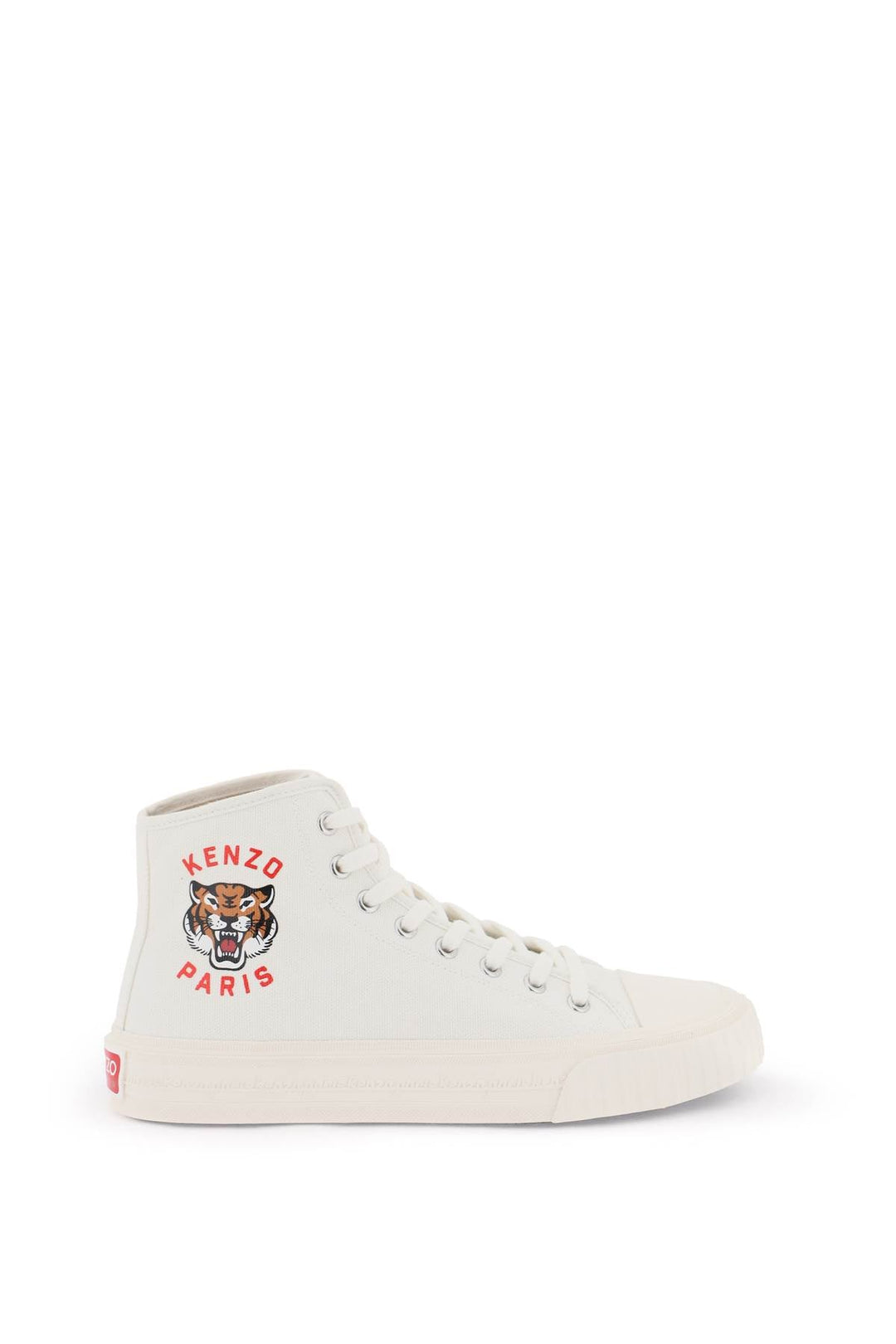 Shoes - Kenzo Canvas High - Top Sneakers - 241416NSN000002 - 01 - 36 - Ask Me Wear