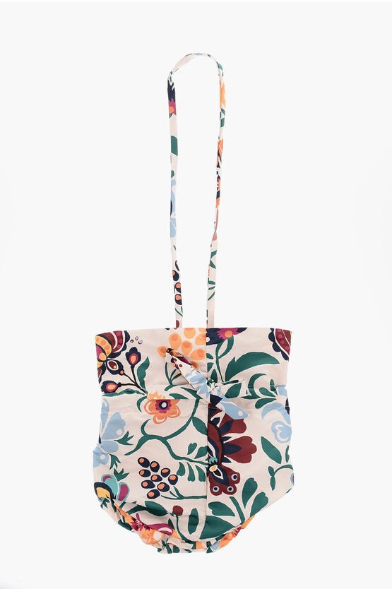 Bags - La Double J Patterned Bucket Bag with Ruffle Details - 1100000211259 - Ask Me Wear