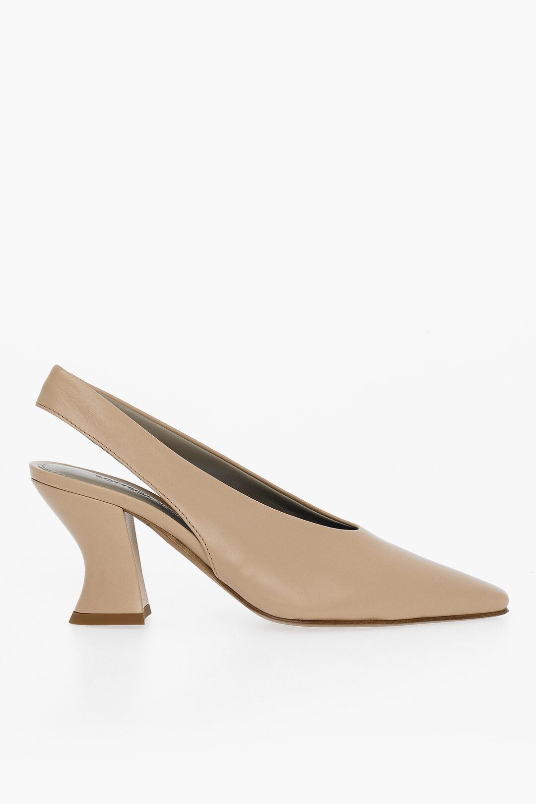 Bottega Veneta Lambskin ALMOND Pumps 8cm