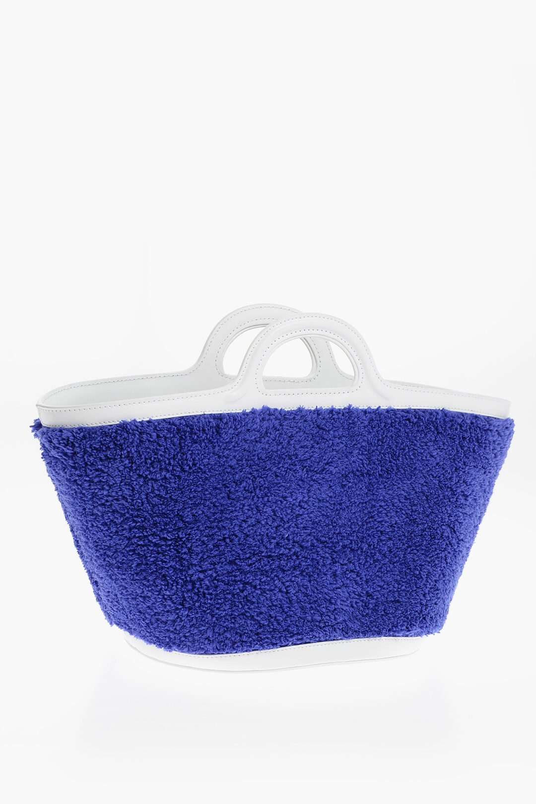 Marni Leather and Fabric TROPICALIA Handbag with Removable Shoulde