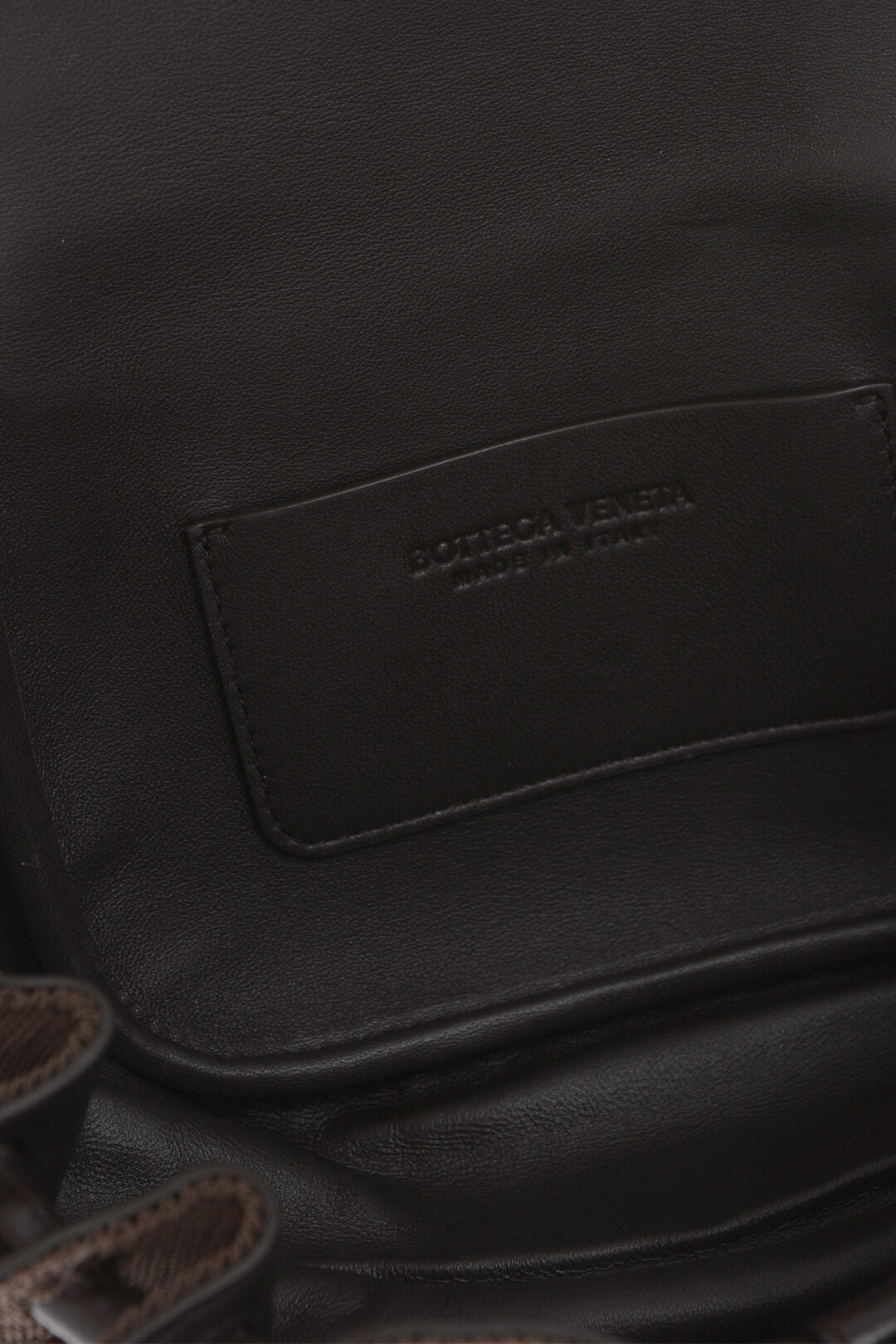 Bottega Veneta Leather BEAK Bag with Rhinestone Application