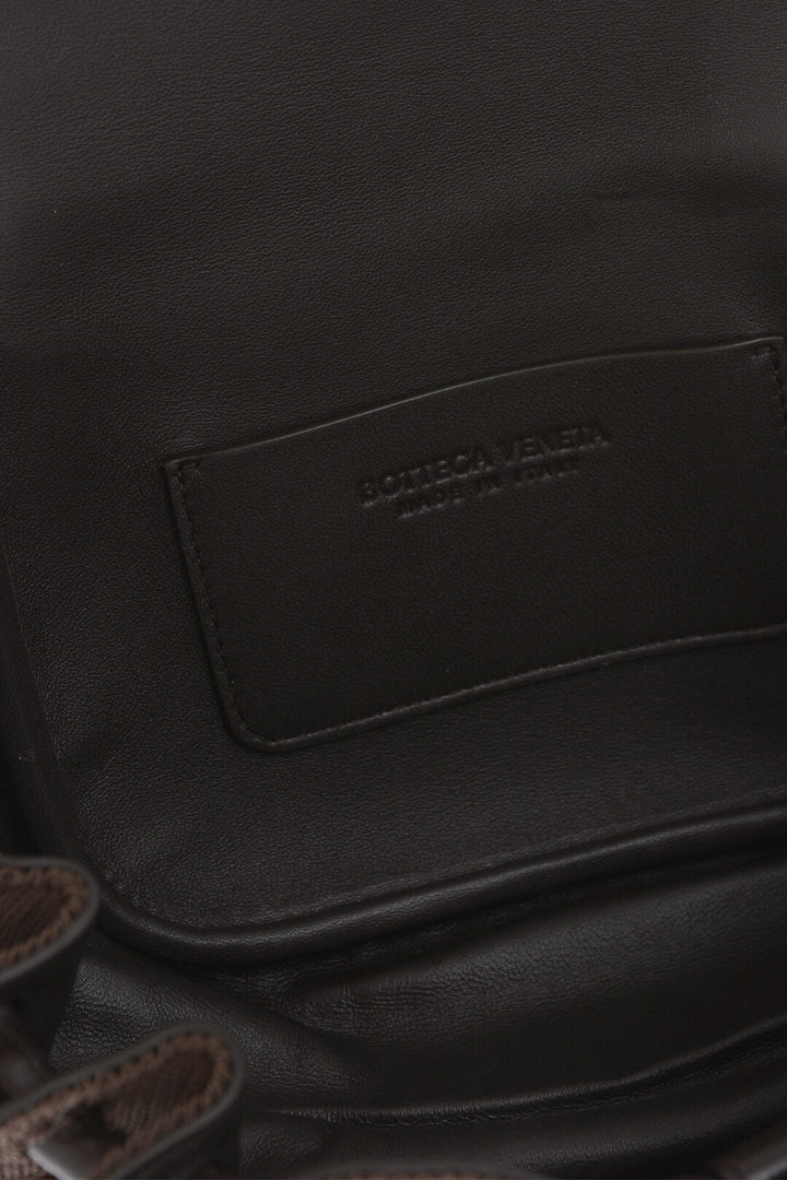 Bottega Veneta Leather BEAK Bag with Rhinestone Application