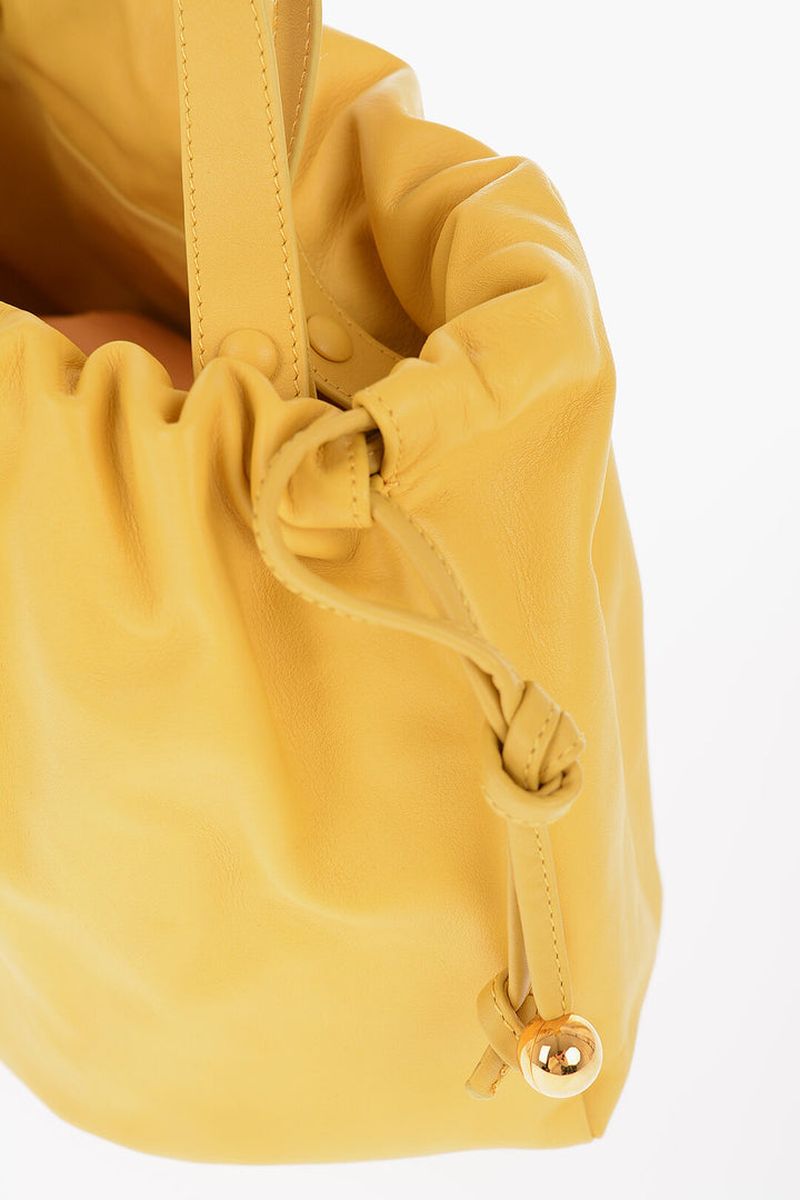 Bottega Veneta Leather BULB Shoulder Bag with Golden Details