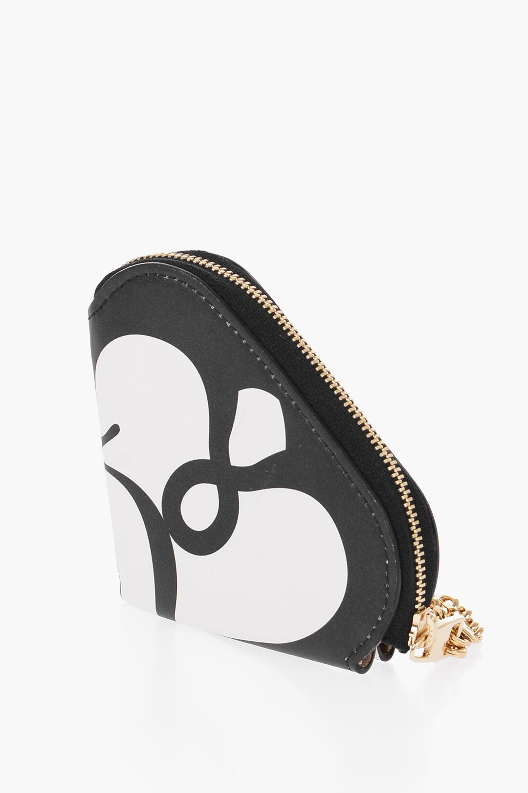 Alexander McQueen Leather Coin Holder with Golden Chain