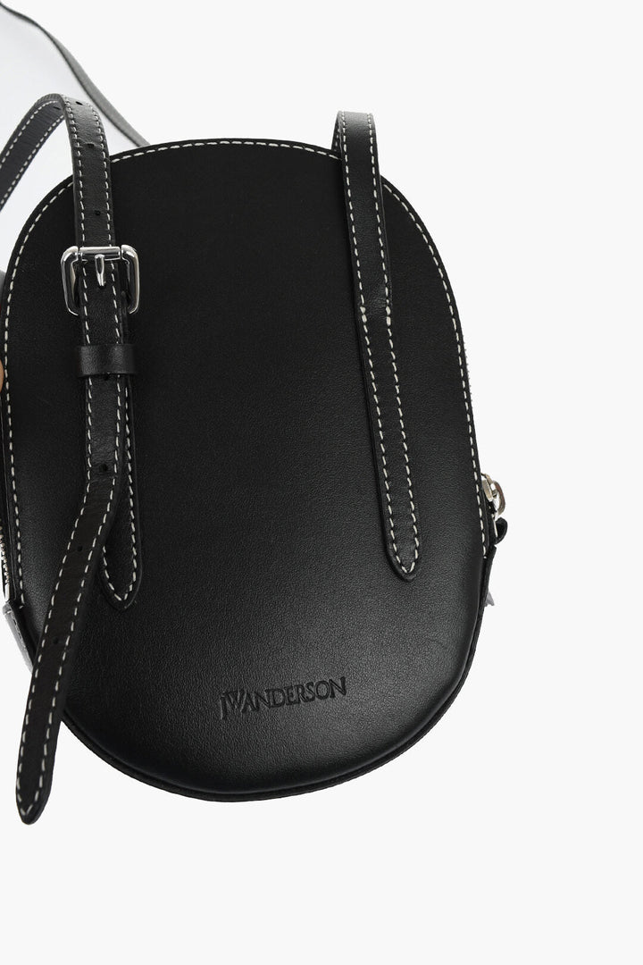 J.W.Anderson Leather Crossbody Bag with Cap Design