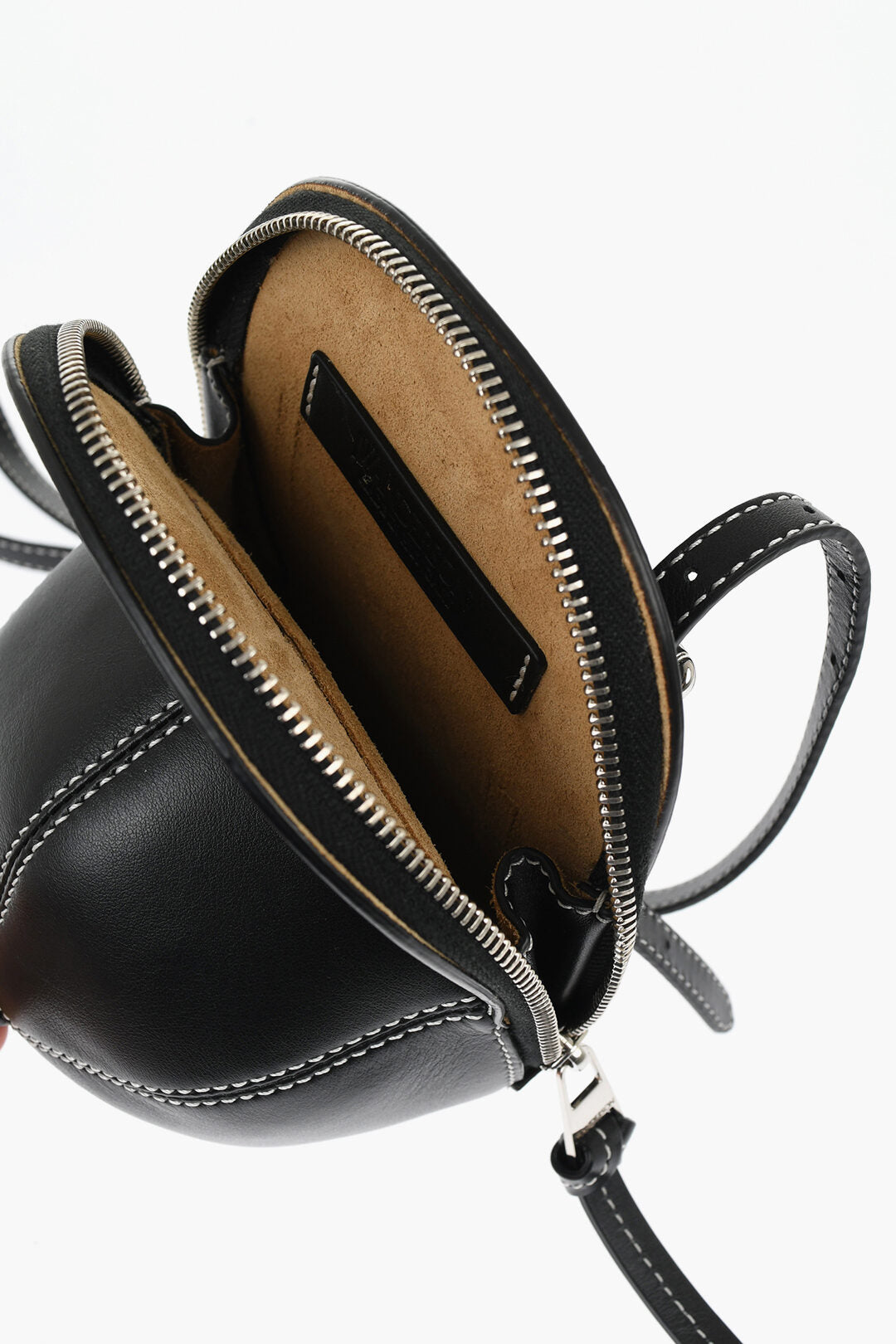 J.W.Anderson Leather Crossbody Bag with Cap Design