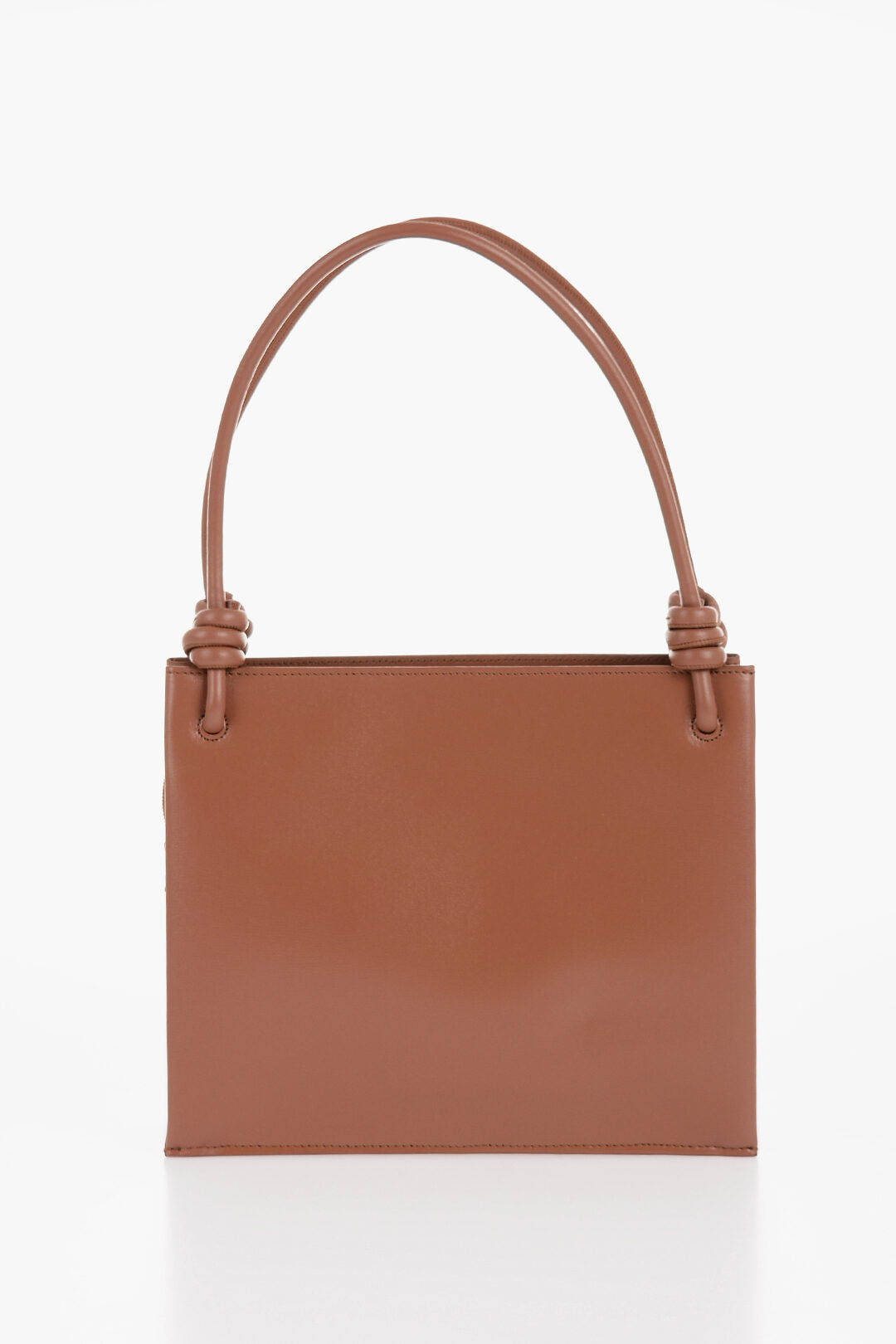 Jil Sander Leather Handbag with Knot Detailing