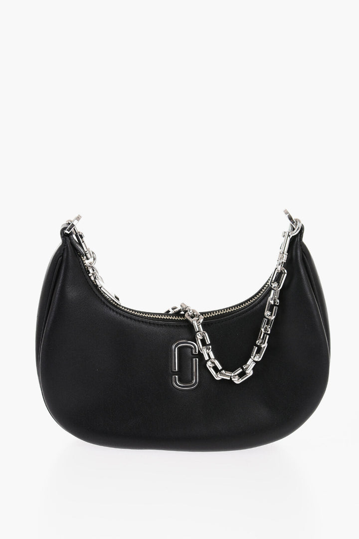 Marc Jacobs Leather Hobo Bag with Chain Shoulder Strap