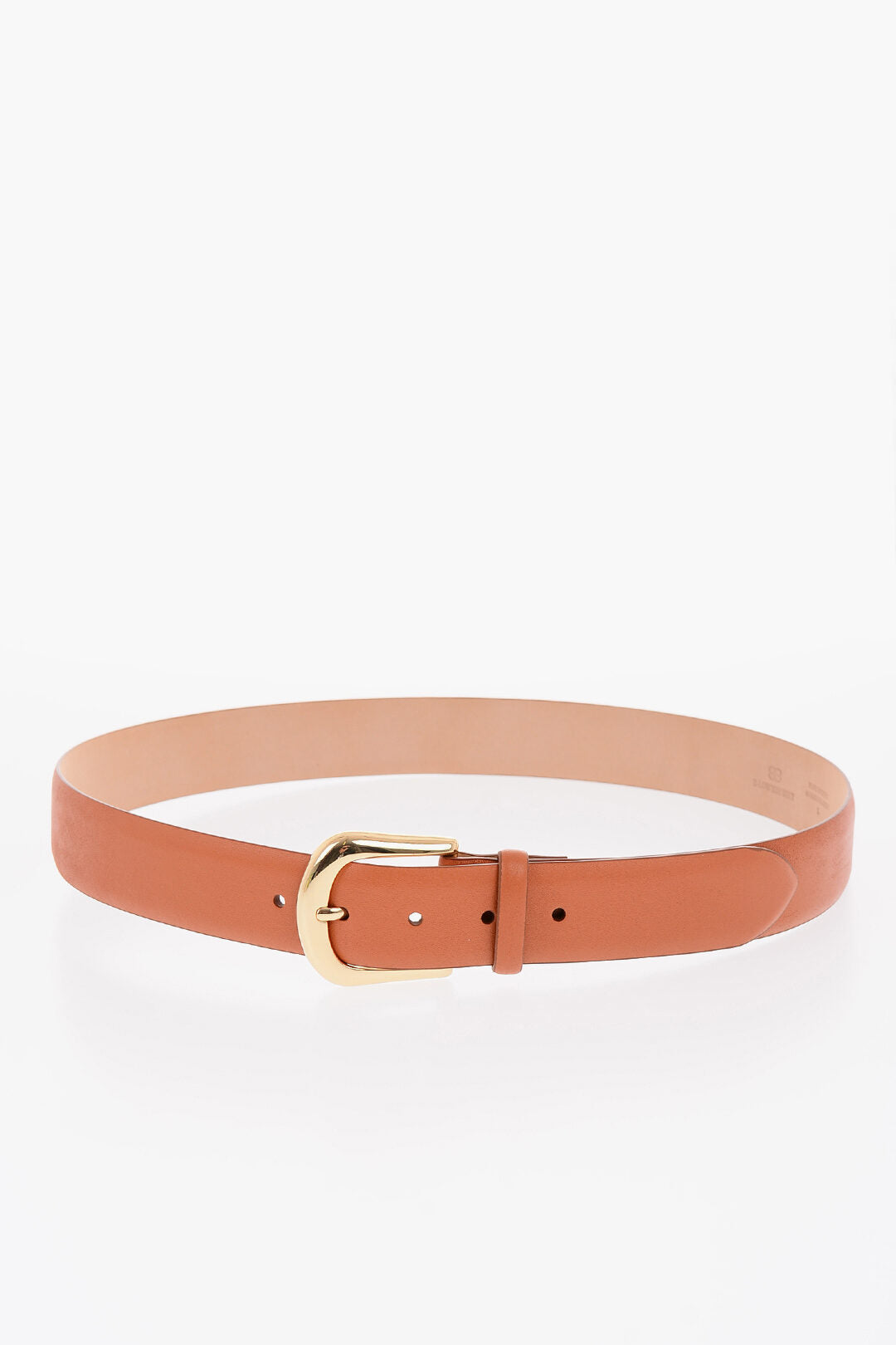 B-Low The Belt Leather KENNEDY Belt with Gold-toned Hardware