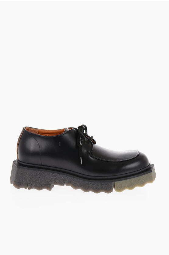 Off-White Leather PARABOOT Derby Shoes