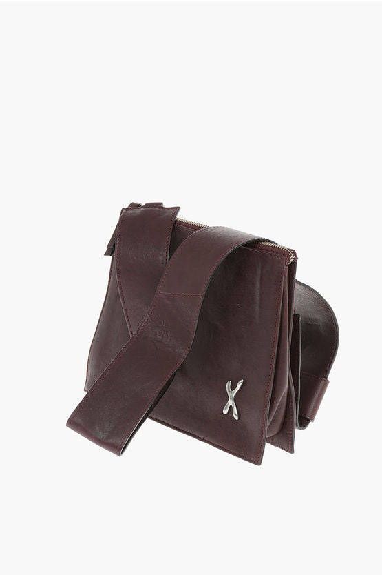 Ixos Leather PTERODATTILO Bag with Removable Shoulder Strap