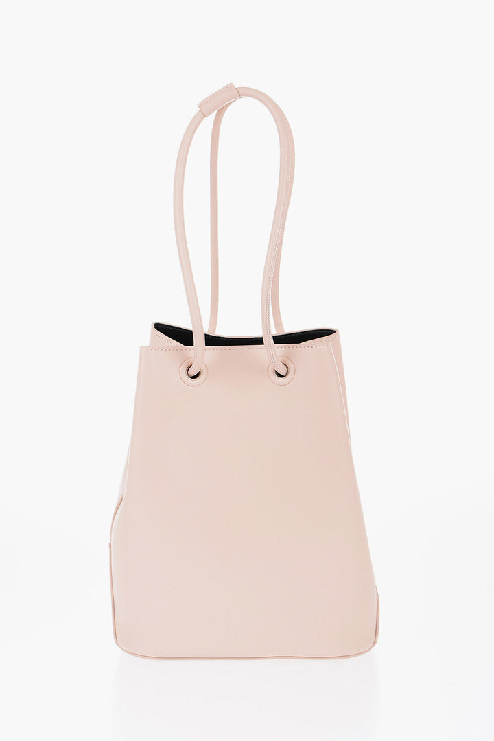 Jil Sander Leather Shopping Bag with Adjustable Handles