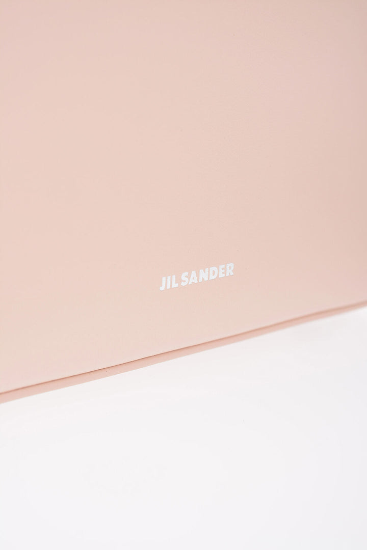 Jil Sander Leather Shopping Bag with Adjustable Handles