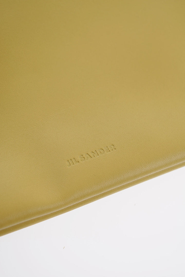 Jil Sander Leather Shopping Bag with Inner Pocket