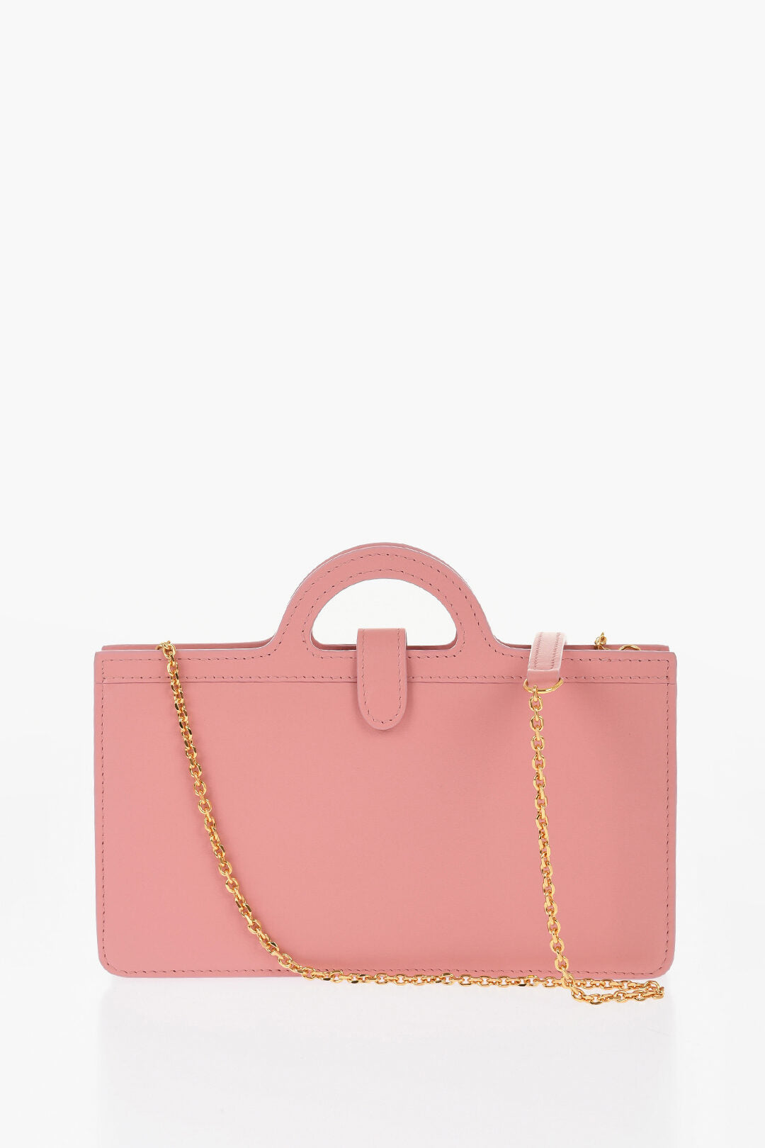 Marni Leather Shoulder Bag with Internal Card-Sized Compartments