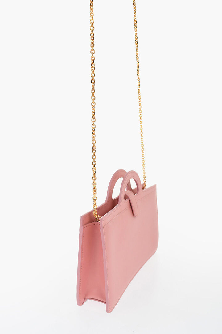 Marni Leather Shoulder Bag with Internal Card-Sized Compartments