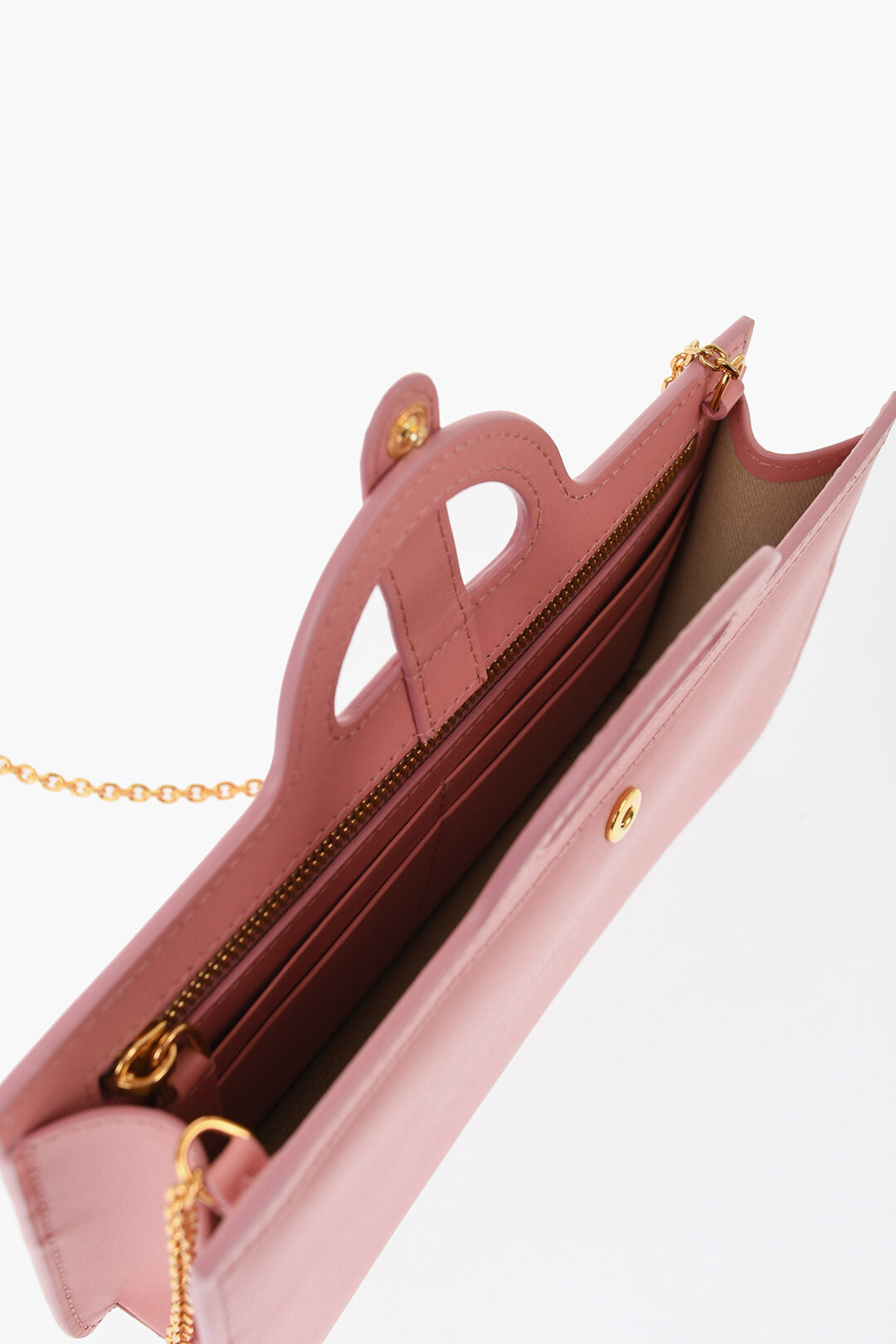 Marni Leather Shoulder Bag with Internal Card-Sized Compartments