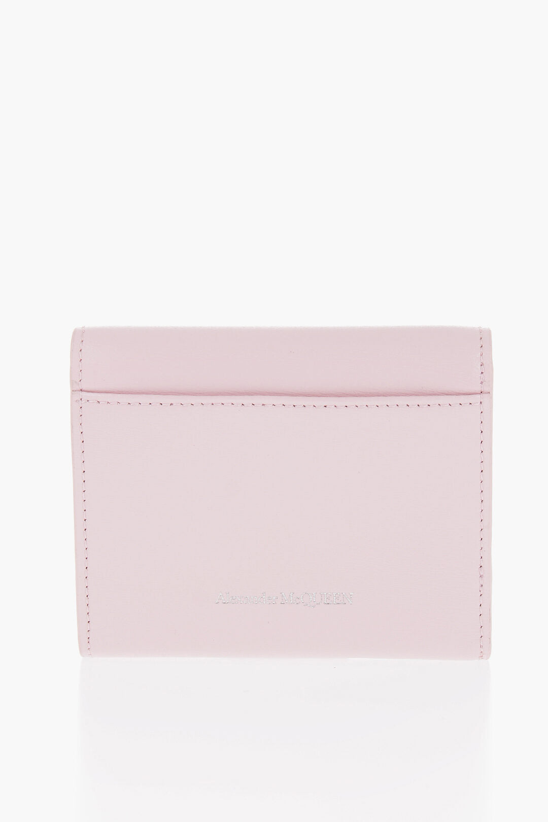 Alexander McQueen Leather Wallet with Monogram