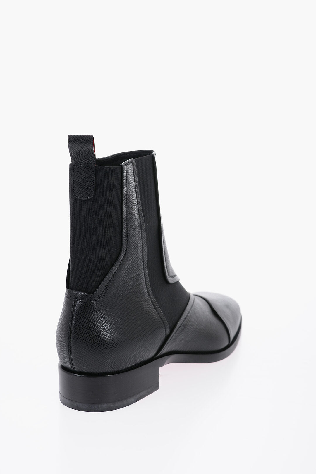 Christian Louboutin Lether BOABI Boots With Elastic Inserts