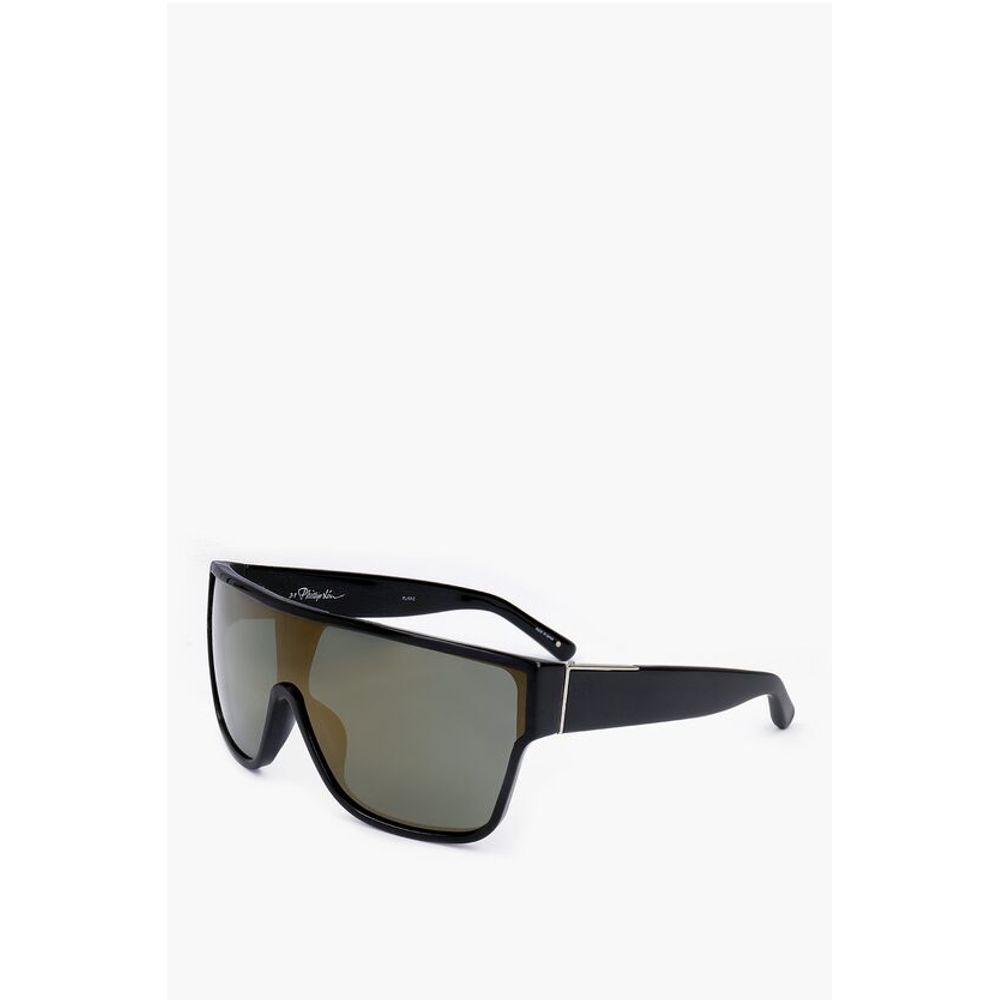 Linda Farrow - Linda Farrow PHILLIP LIM Shield Sunglasses with Plastic Frame - LIFR6869863314220GD - Ask Me Wear