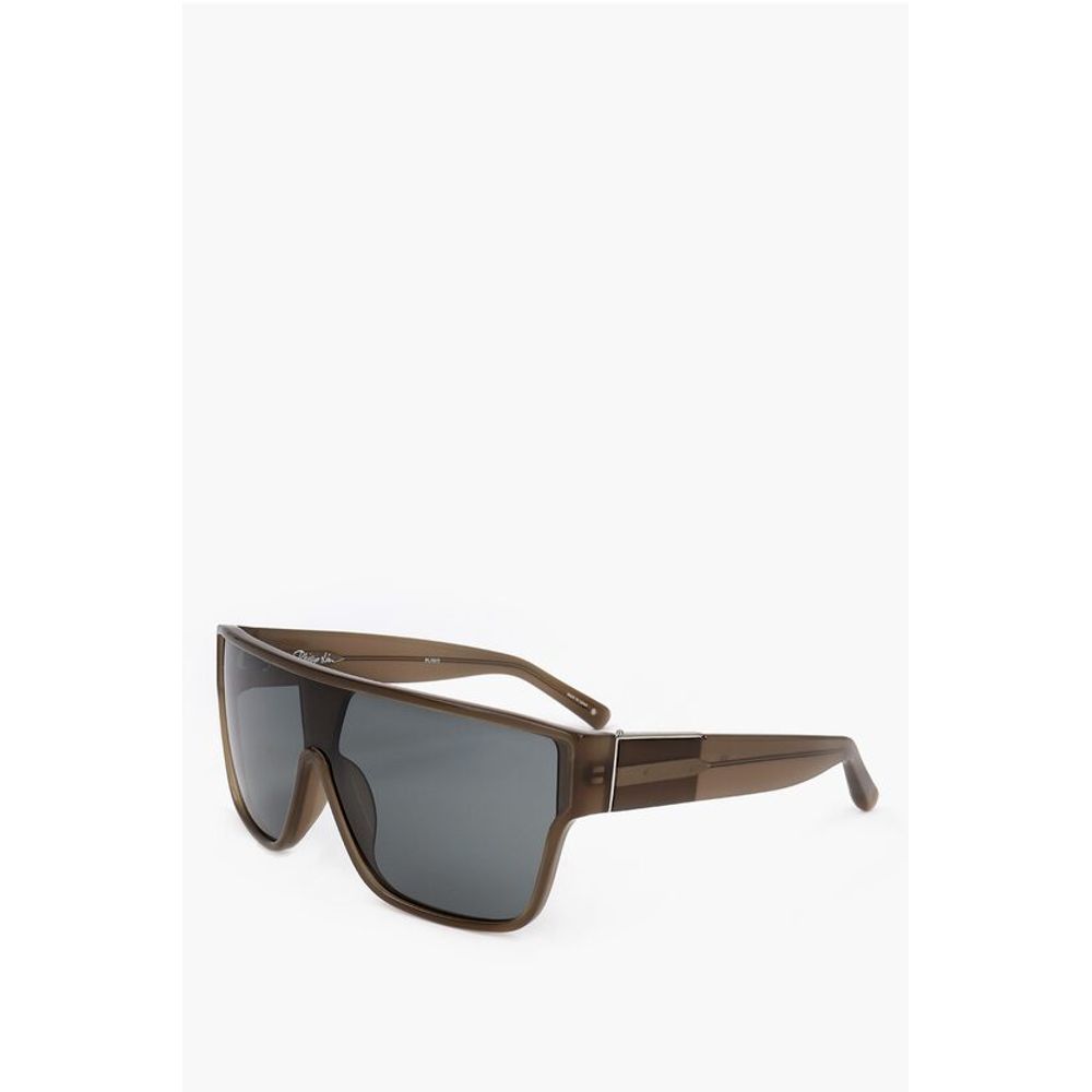 Linda Farrow - Linda Farrow PHILLIP LIM Shield Sunglasses with See Through Frame - LIFR6869893314223GD - Ask Me Wear