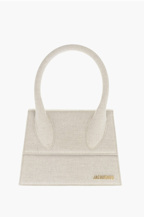 Jacquemus Linen Blend LE CHIQUITO Handbag