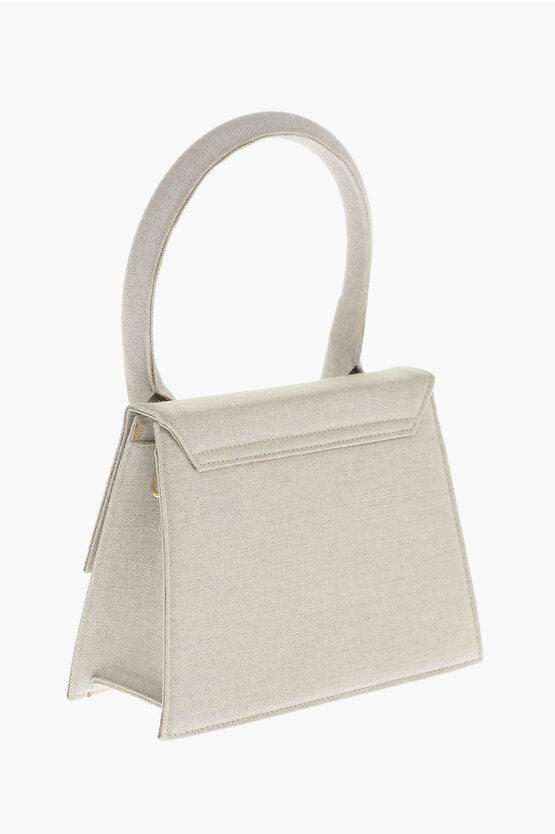 Jacquemus Linen Blend LE CHIQUITO Handbag