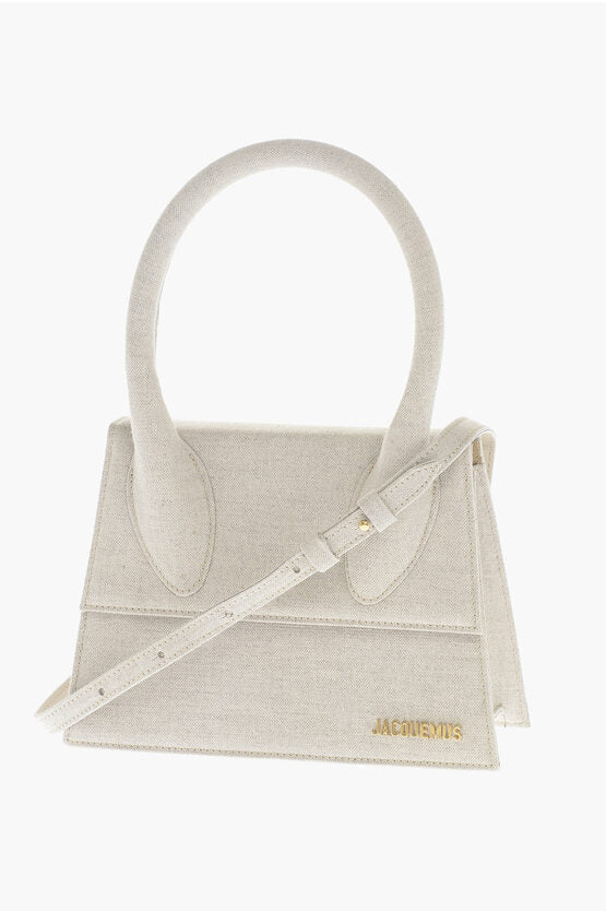 Jacquemus Linen Blend LE CHIQUITO Handbag