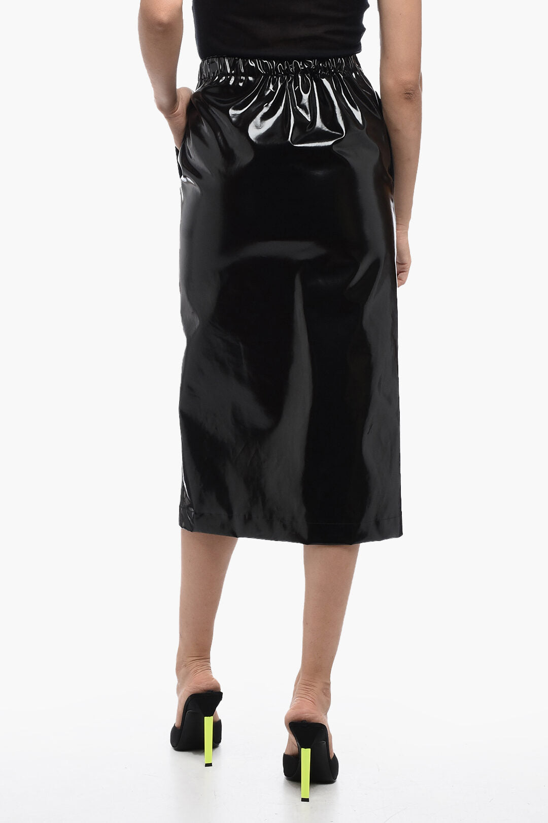 Maison Margiela Longuette Skirt With Front Slit