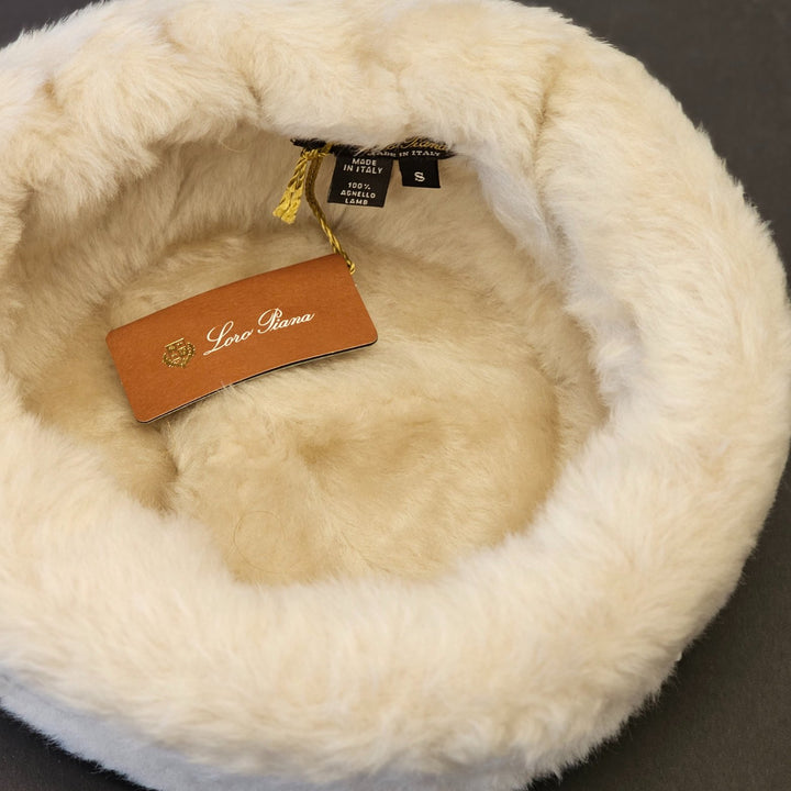 Loro Piana - Accessories - Hats - Loro Piana Colbacco Annie Shearling, Leather Beanie - FAF9569 - Ask Me Wear