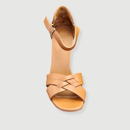  - Loro Piana Leather Sandal with Heel - FAF6254 - Ask Me Wear