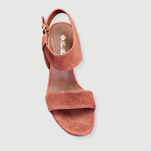  - Loro Piana Suede Sandal with Heel - FAE7893 - Ask Me Wear