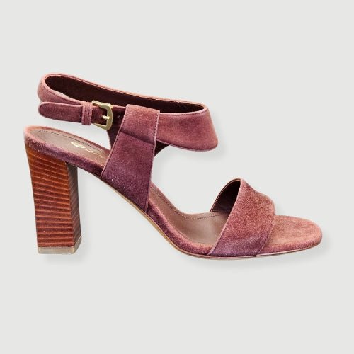 Loro Piana - Loro Piana Suede Sandal with Heel - FAE7893 - Ask Me Wear