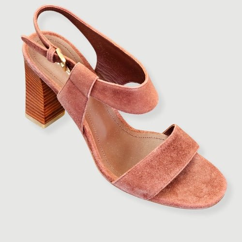  - Loro Piana Suede Sandal with Heel - FAE7893 - Ask Me Wear