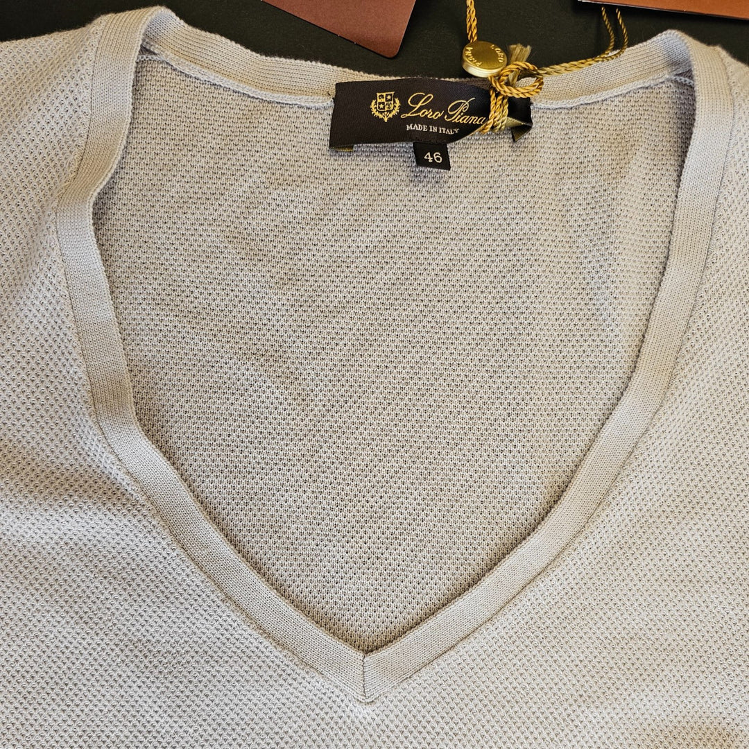  - Loro Piana V - Neck Sweater for Women - FAG1723 - Ask Me Wear