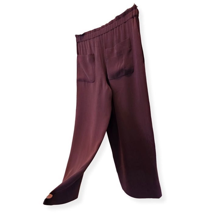 Loro Piana - Loro Piana Velvet Silk Pants for Women - FAG3752 - Ask Me Wear