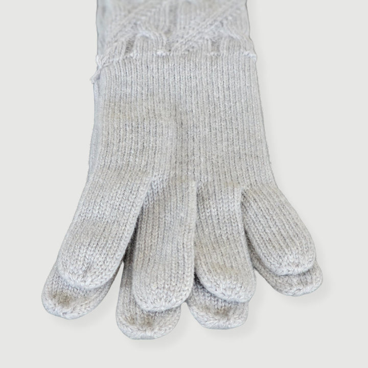 Belt - Loro Piana Women Gloves - Manchettes Courchevel Baby - 100% Cashmere - Ask Me Wear