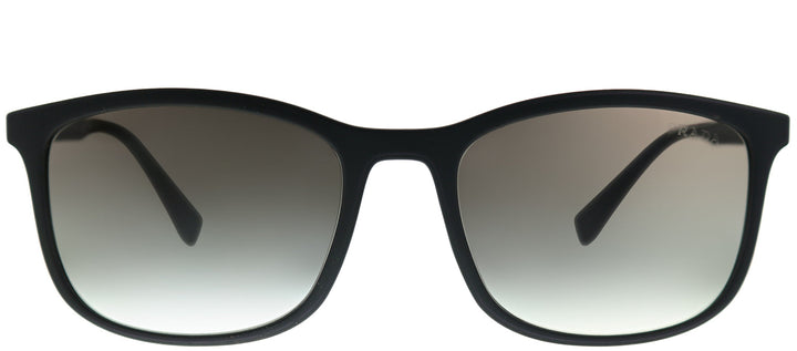 Prada Linea Rossa Lifestyle PS 01TS DG00A7 Rectangle Plastic Black Sunglasses with Grey Gradient Lens