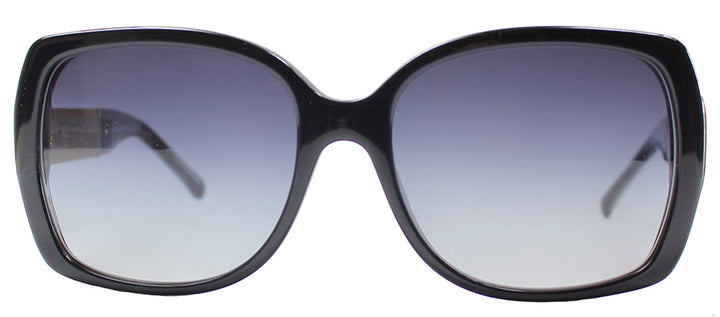 Burberry BE 4160 34338G Fashion Plastic Black Sunglasses with Grey Gradient Lens