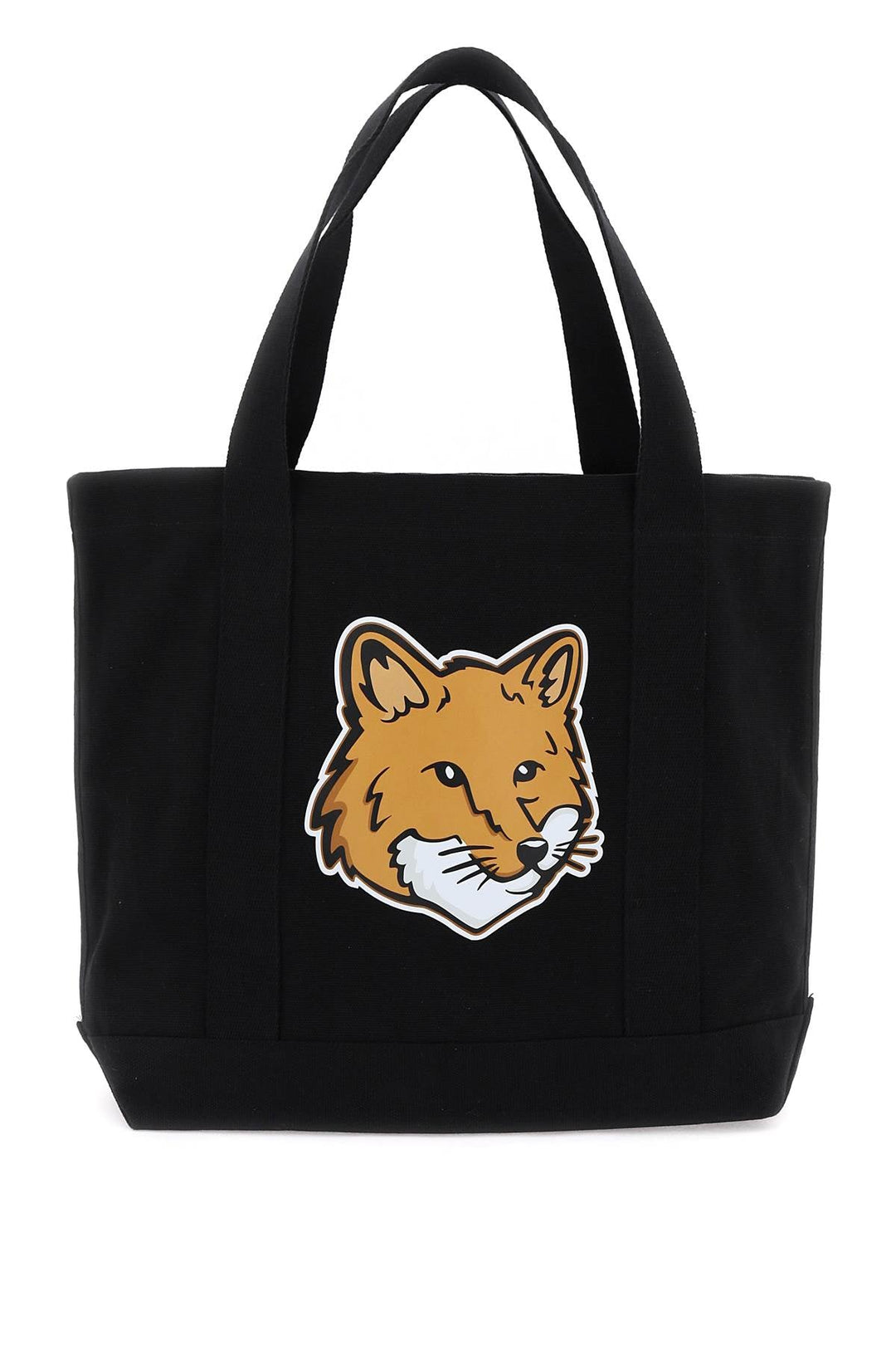 Bags - Maison Kitsune Fox Head Tote Bag - 242684FBS000001 - P199 - os - Ask Me Wear