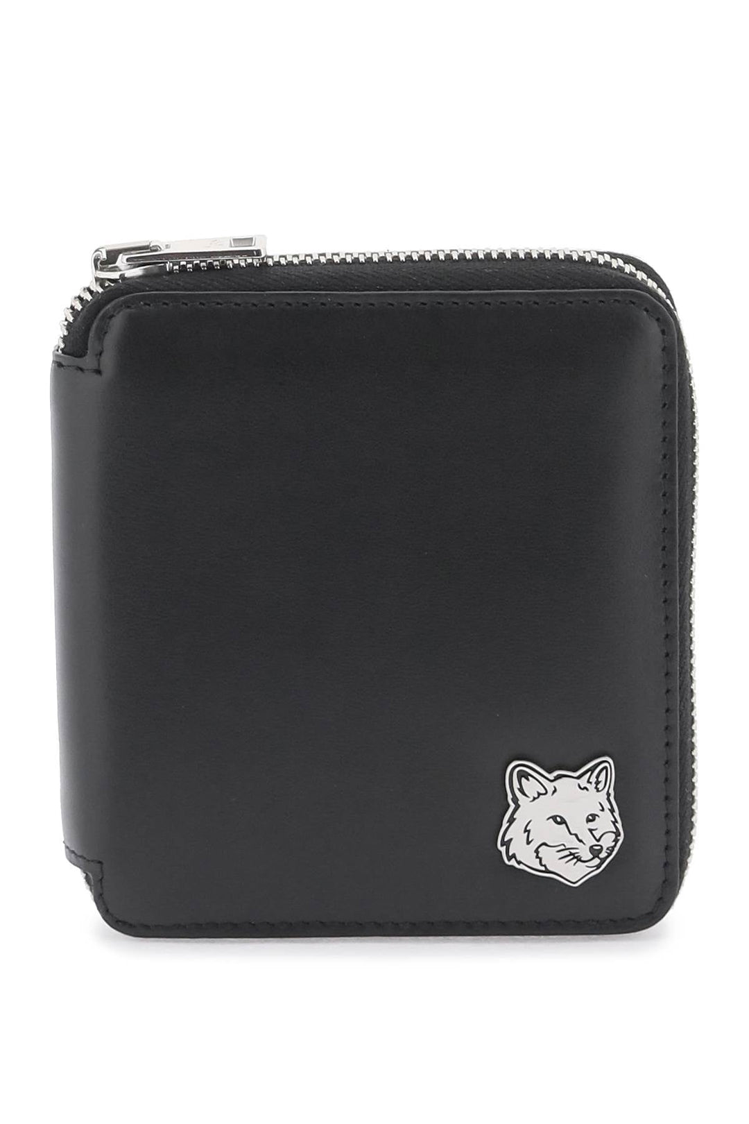 Bags - Maison Kitsune Fox Head Zip - Around Wallet Portfolio - 241684FPG000002 - P199 - os - Ask Me Wear