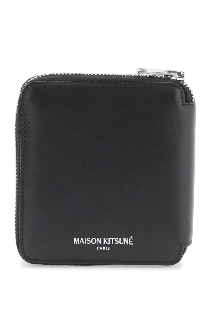 Bags - Maison Kitsune Fox Head Zip - Around Wallet Portfolio - 241684FPG000002 - P199 - os - Ask Me Wear