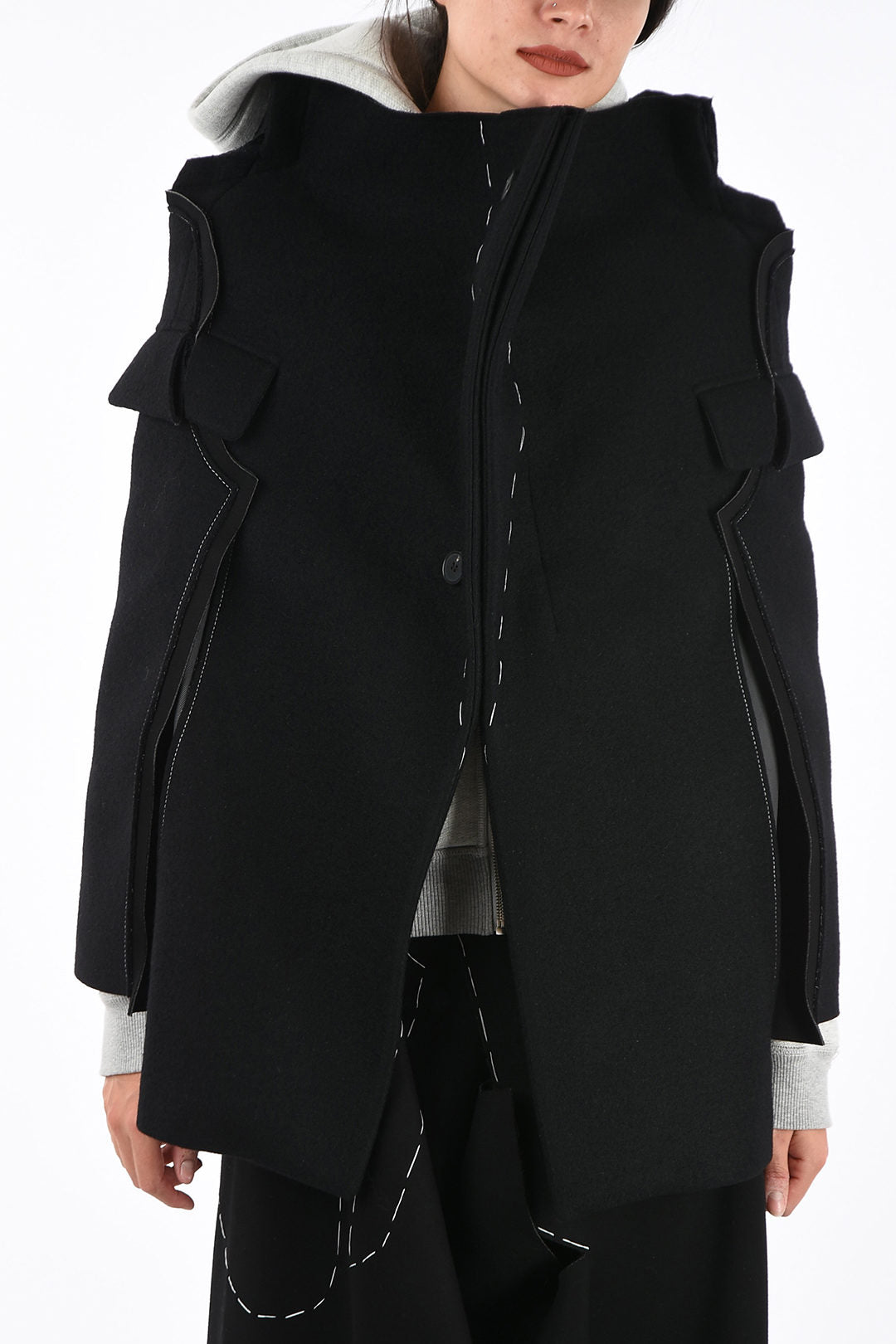 Other - Maison Margiela MM0 Deconstructed Wool Blend Coat - 8051979135370 - Ask Me Wear