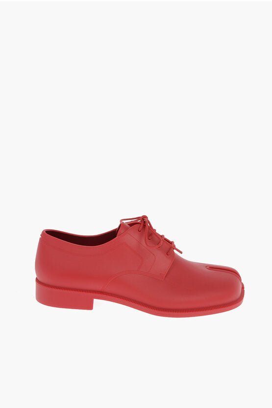 Shoes - Maison Margiela MM22 Rubber Tabi Derby Shoes - 8054326020848 - Ask Me Wear